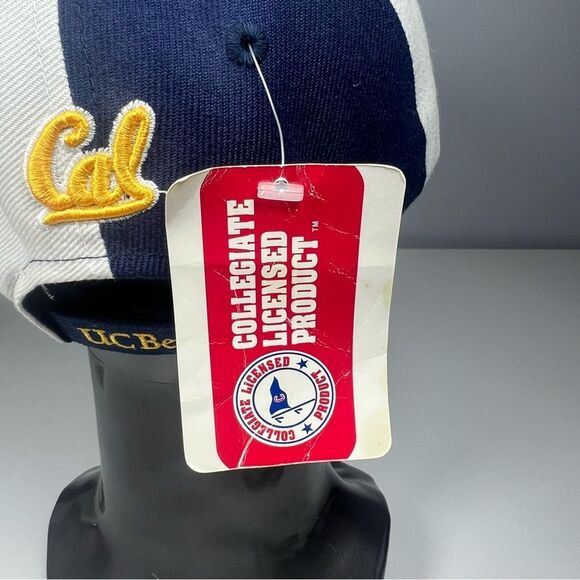 Cal California Golden Bears Vintage Two Tone Adjustable Cap Hat - NWT RARE! - Picture 6 of 9